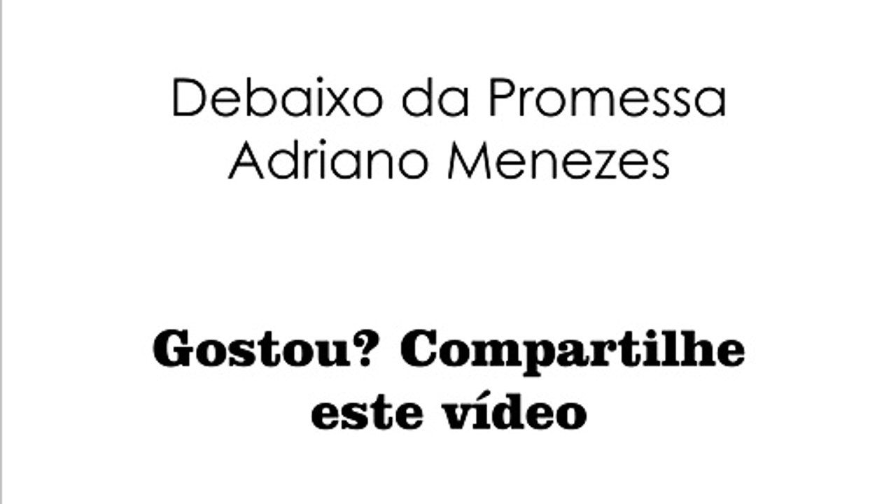 Debaixo da Promessa
