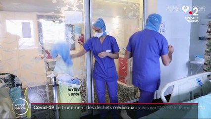 Coronavirus : comment sont traités les déchets médicaux ?