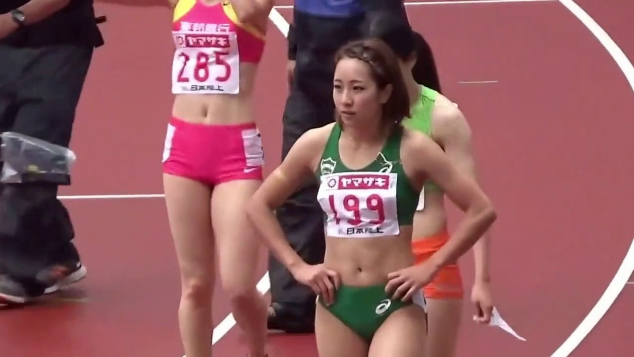 Cute Athletic Women Japanese Player 女子陸上5.10.21