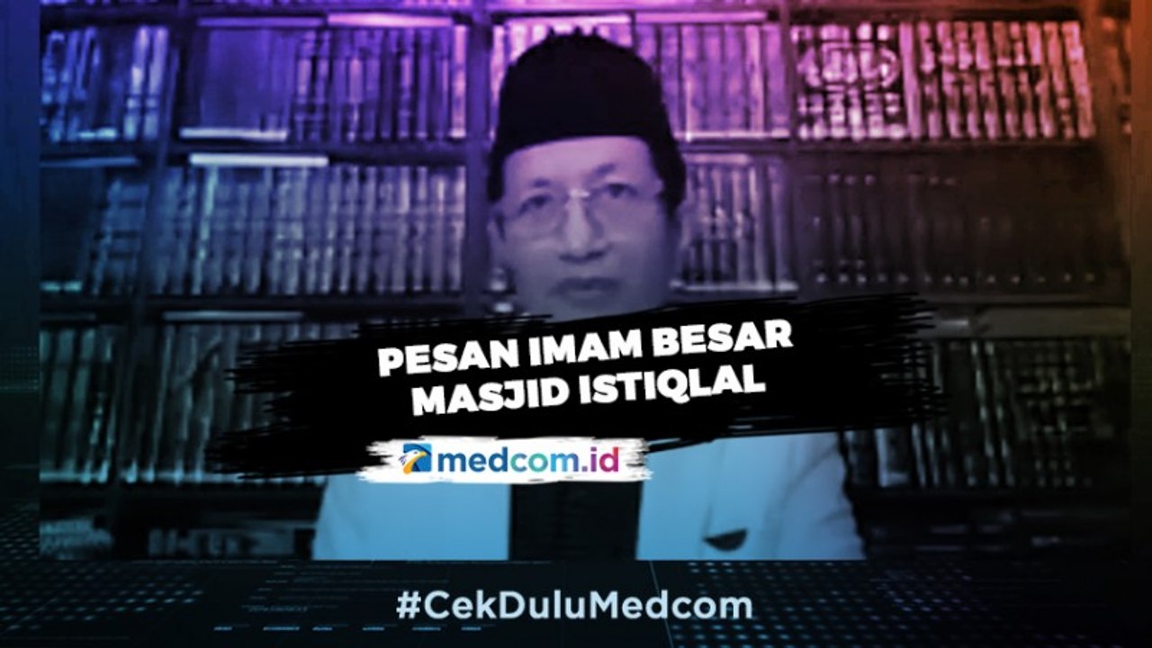 Hadapi Musibah COVID-19, Ini Pesan KH Nasaruddin Umar