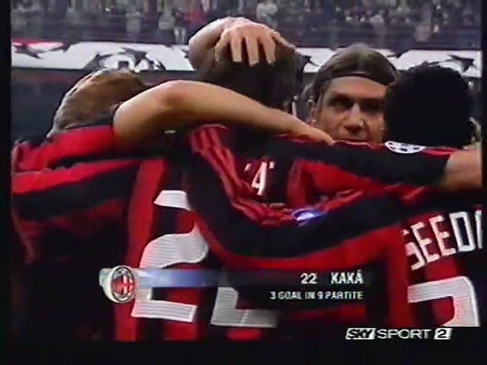 Milan- Depor 1-1 kakà(SKY)