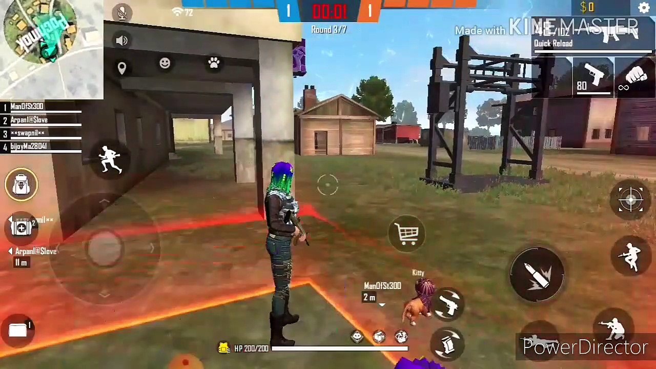 only Scar challenge- garena free fire
