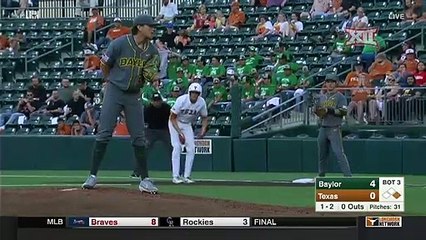 Baylor vs Texas Baseball Highlights