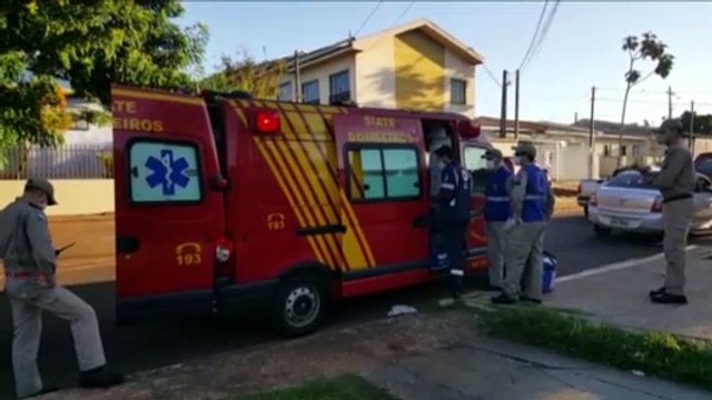 Criança que se afogou em piscina no Bairro Santa Cruz é socorrida pelo Corpo de Bombeiros e Samu