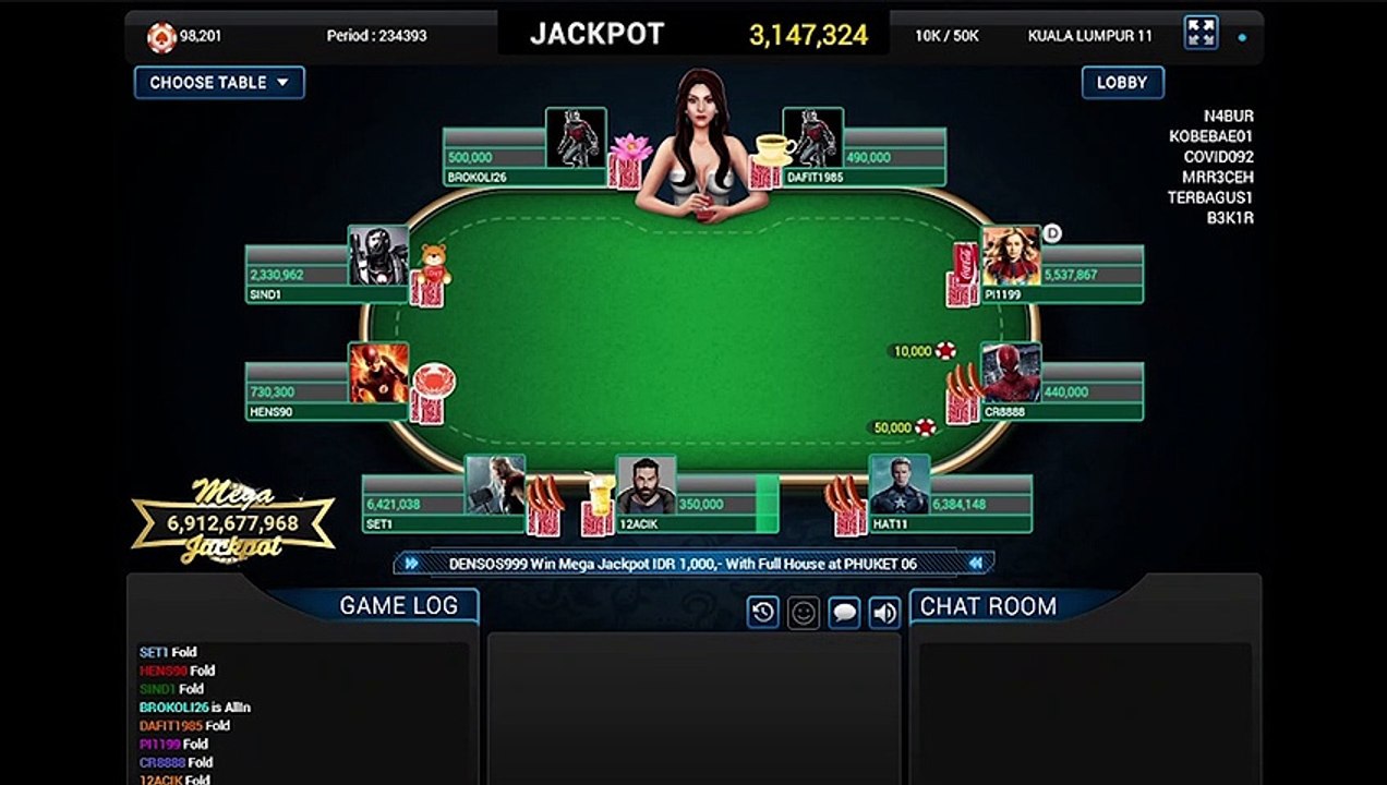 PERMAINAN POKER YANG MENEGANGKAN