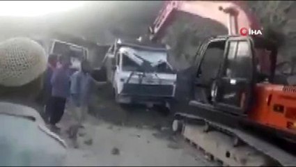 Keşmir'de heyelan: 1 ölü, 2 yaralı