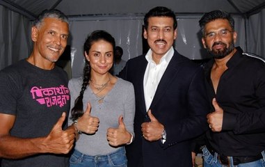 NN Exclusive: Rajyavardhan Singh Rathore talks about Fitness Challenge, Suniel Shetty gives fitness mantra
