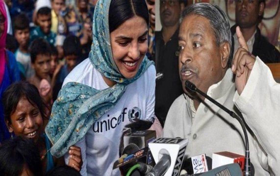 Nation View: BJP MP Vinay Katiyar spews venom against Priyanka Chopra for visiting Rohingya refugees in Bangladesh