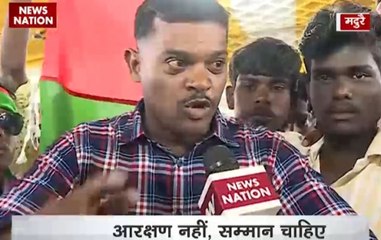 Devendra Kula Vellalar group stage protest for exclusion from SC list