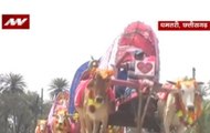 Chhattisgarh: Groom takes his wedding procession on bullock carts