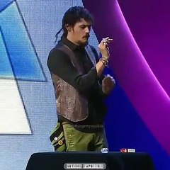 PhD cigrate smoking amazing skill snooker