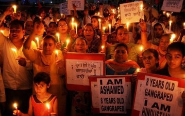 Kathua gangrape and murder: 10 students injured in clashes during protest in Kashmir