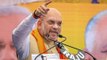 BJP President Amit Shah addresses party workers on BJP foundation day in Mumbai