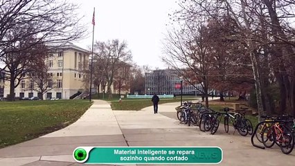 Material inteligente se repara sozinho quando cortado