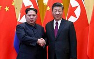 North Korean leader Kim Jong Un meets Chinese President Xi Jinping