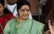 EAM Sushma Swaraj lashes out at Congress party for protesting in Lok Sabha