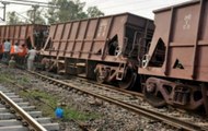 Two Wagons of goods train derailed in Uttar Pradesh's Saharanpur