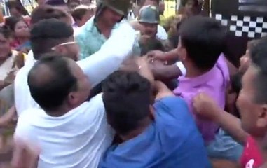 BJP, TMC workers clash in Kolkata over desecration of Shyama Prasad Mukherjee bust