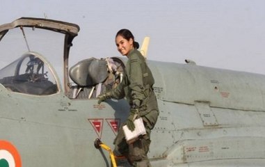 Avani Chaturvedi, India’s first female fighter pilot