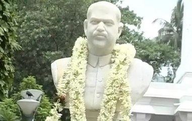 Jan Sangh founder Syama Prasad Mookerjee’s statue vandalised in Kolkata,