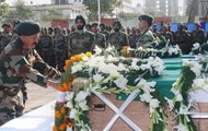 J&K: Large crowds at funerals of Sunjuwan terror attack victims in Valley