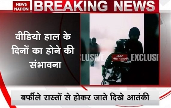 Watch | Hizbul Mujahideen video shows group of armed terrorists on frosty path of Kashmir