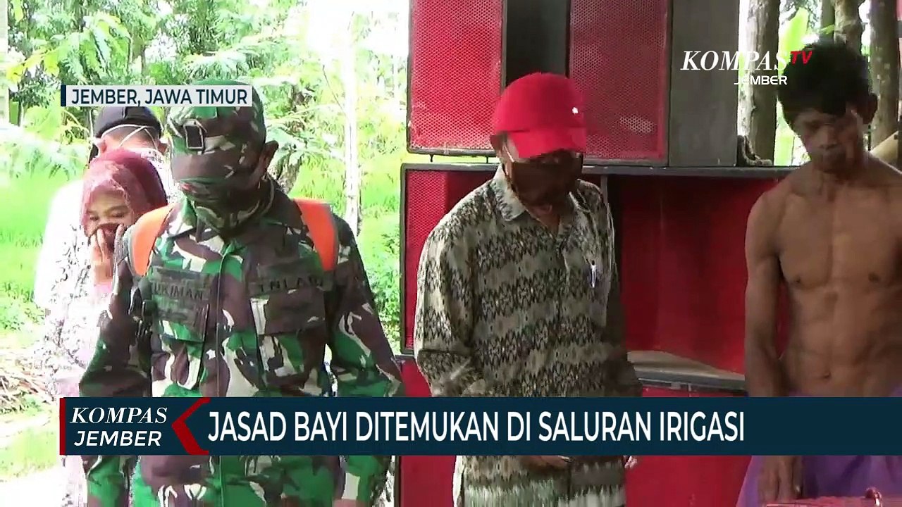 Jasad Bayi Ditemukan di Saluran Irigasi Sawah