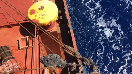 Cruising in the open sea