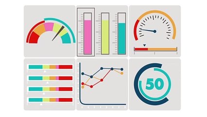 Animation Of Measurements - Free Hd Stock Footage (No Copyright)