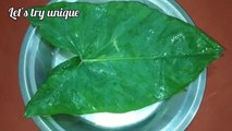 सहिना कैसे बनाए | Colocasia Leaves Curry recipe - Indian curry recipes - Sahina Curry