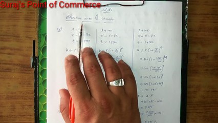 Compound Interest Lecture -16