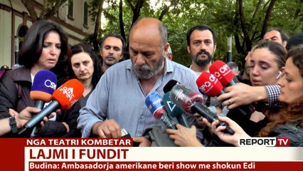 Report TV - Budina: Meta të vijë këtu dhe të shpërndajë parlamentin