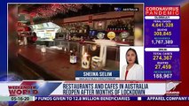 Restaurants and Cafes in Australia reopen after months of lockdown