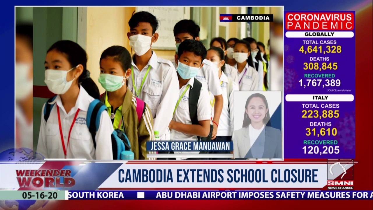 Cambodia extends school closure
