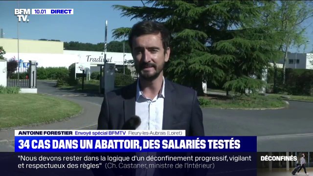 Coronavirus: 34 cas dans un abattoir près d'Orléans, les salariés testés