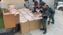 Guardia Civil interviene 26.000 cajetillas de tabaco de contrabando