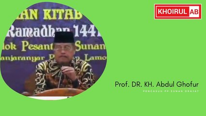 Rahasi Di Balik  wudhu II Prof. DR.KH.Abdul Ghofur
