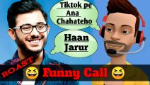 funny call | carry minati | funny video Carry minati | roast carryminati | plotagon story | funny videos | comedy videos | prank call