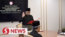 Muhammad Sanusi sworn in as new Kedah MB
