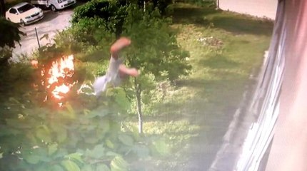 Büyükçekmece'de dehşet veren olayın görüntüleri ortaya çıktı