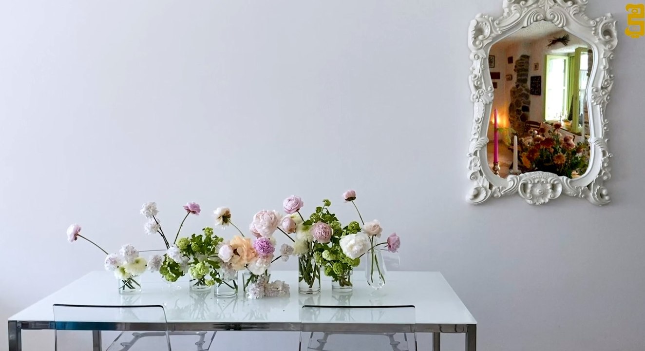 تنسيق ورود سفرة رمضان مع Fine Blooms