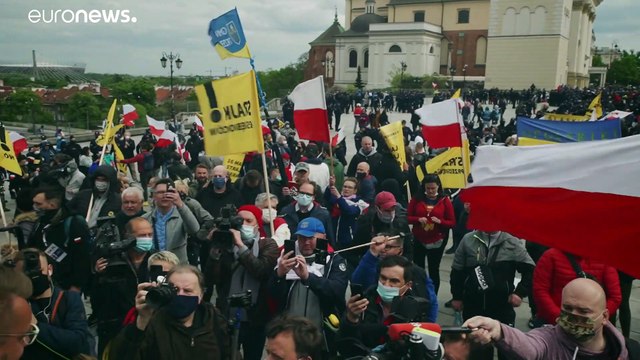 80 % weniger Umsatz - Proteste gegen Lockdown und Regierung in Polen