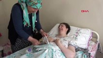AYDIN 5 yıldır yatağa bağımlı sağlık çalışanı Şenay, yardım bekliyor
