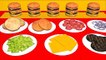 Barbecue Hamburger Grill BBQ cooking animation video for toddlers