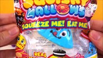 Candy toys and candy dispensers unboxing squishies Pikmi Pop cotton candy   lots more!