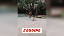 Un dunk d'équilibristes - Basket - WTF