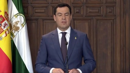 Juanma Moreno exige a Sánchez que permita manifestaciones en su contra