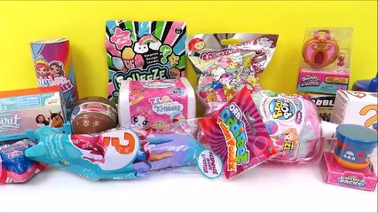 Download Video: Squishies surprise toys Pikmi Pops Cotton Candy, Spirit, PJ Masks, Shopkins Lil Secrets