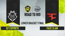 CSGO - FaZe Clan vs. G2 Esports [Nuke] Map 3 - ESL One Road to Rio -  Lower Bracket Final - EU
