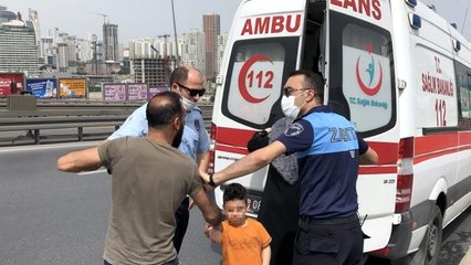 Aracını o halde gören baba sinir krizine girdi